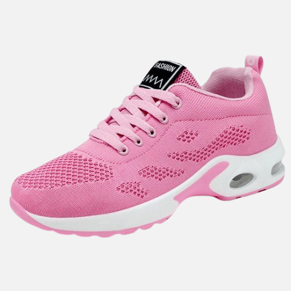 Dames Sportieve Mesh Sneakers met Vetersluiting