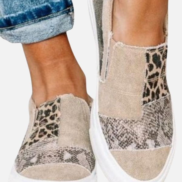 Susanne | Slip-on Sneakers met Dierenprint