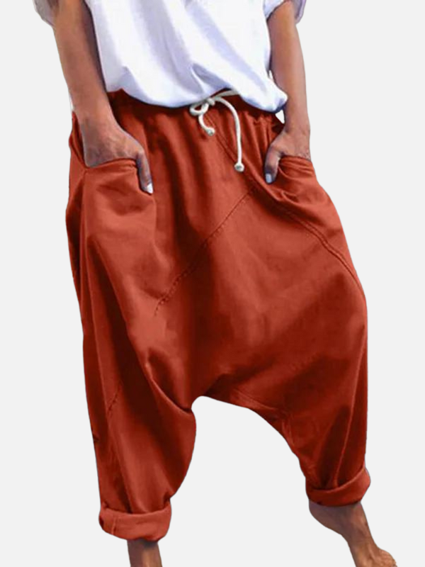 Dames Haremshose met Kordelzug in de Taille