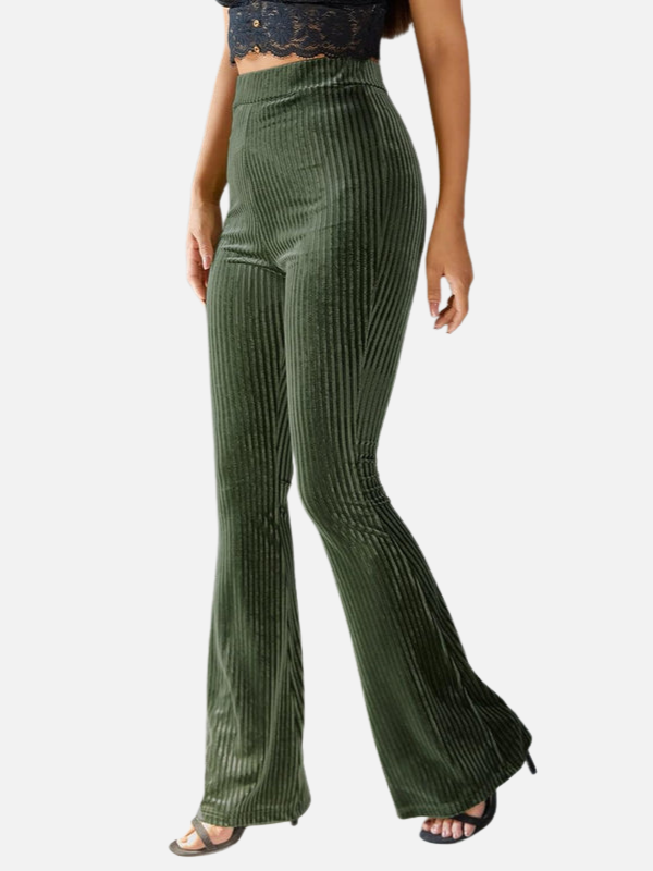 Uitlopende Corduroy Broek voor Dames