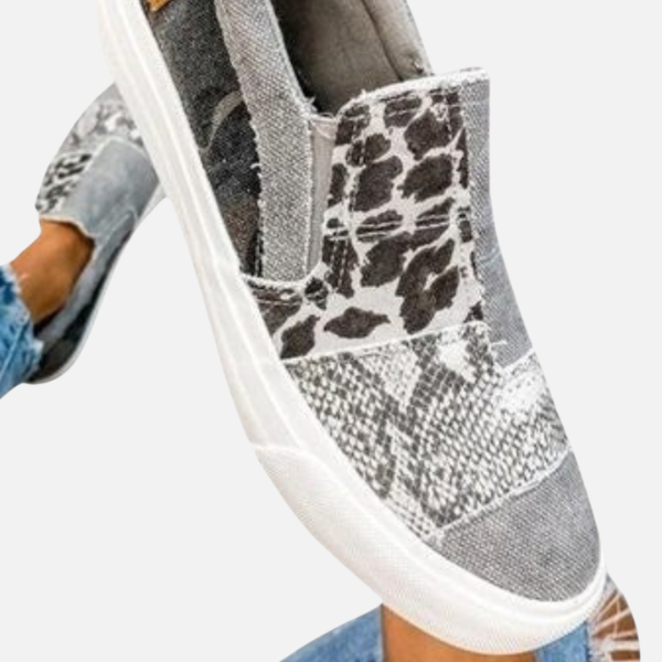 Susanne | Slip-on Sneakers met Dierenprint