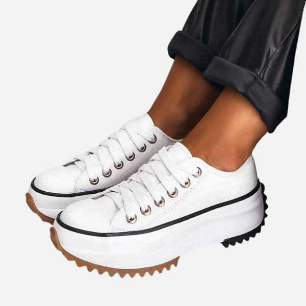Daisy | Dames Casual Veterschoenen met Platform voor Elke Dag