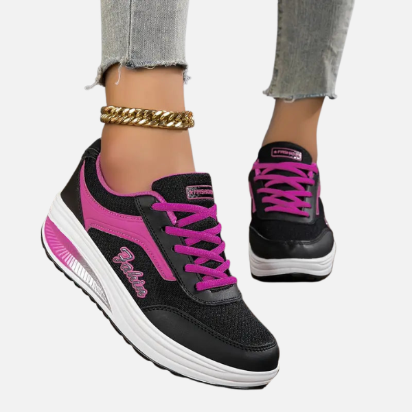 Orthopedische Sneakers Voor Dames Met Comfortabele Zool En Veters