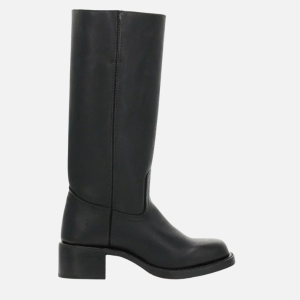 Kirsten | Kniehoog Rijdboots met Blokhak, Dames