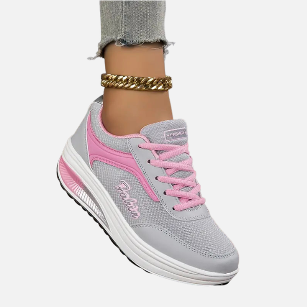 Orthopedische Sneakers Voor Dames Met Comfortabele Zool En Veters