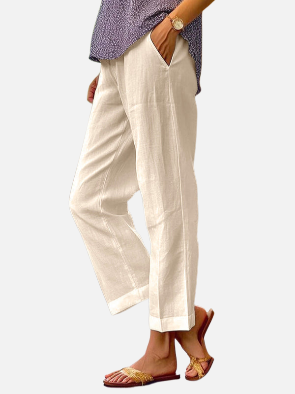 Broek met Zakken voor Dames