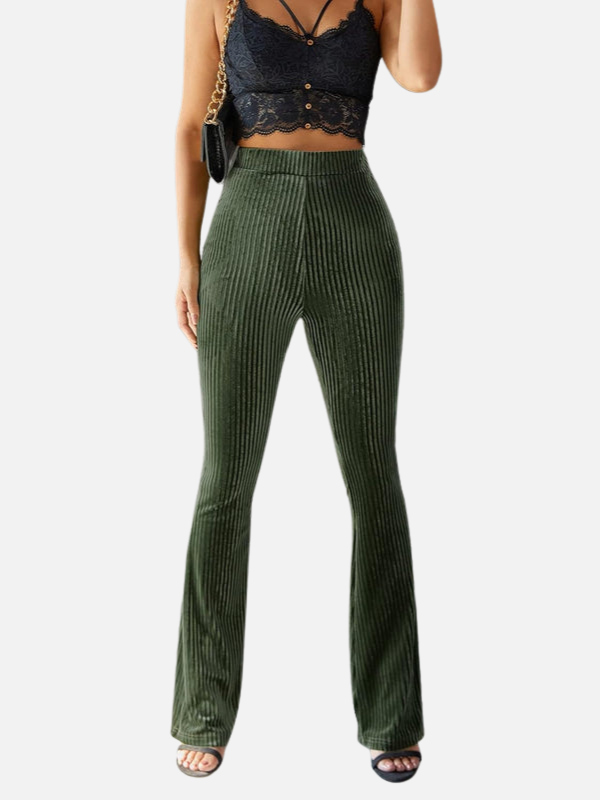 Uitlopende Corduroy Broek voor Dames