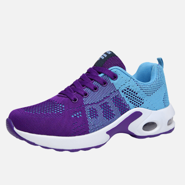 Dames Sportieve Mesh Sneakers met Vetersluiting