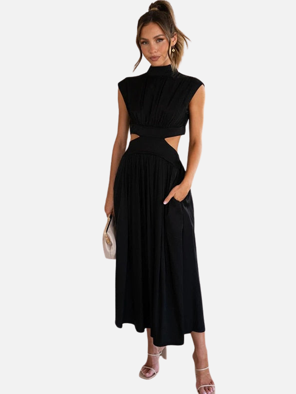 Eva | Midijurk met Cut-Out Taille