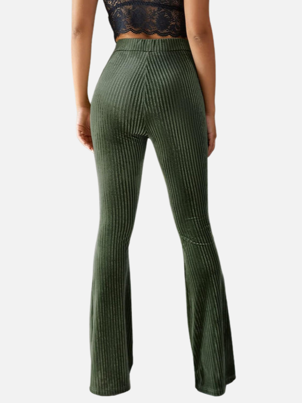 Uitlopende Corduroy Broek voor Dames