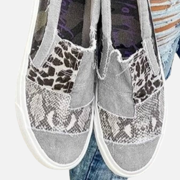 Susanne | Slip-on Sneakers met Dierenprint