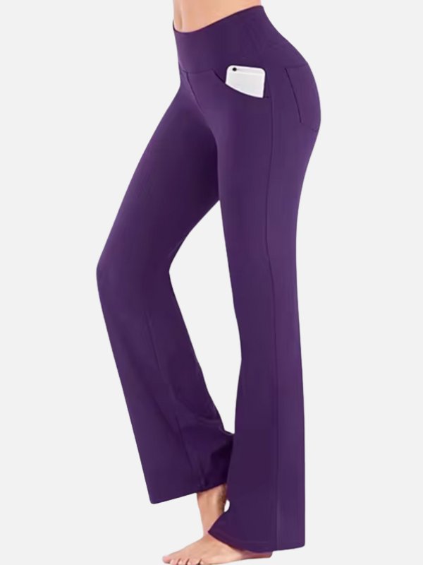 Dames All-Season Flared Leggings met Zakken