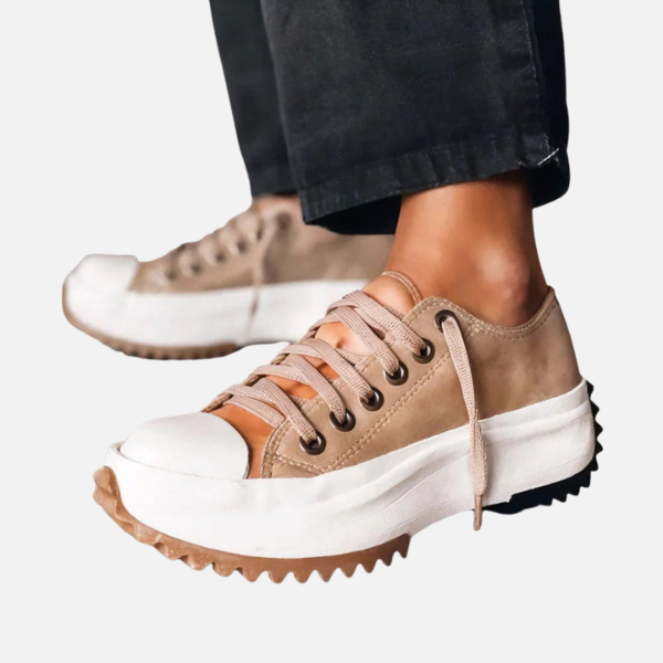 Daisy | Dames Casual Veterschoenen met Platform voor Elke Dag