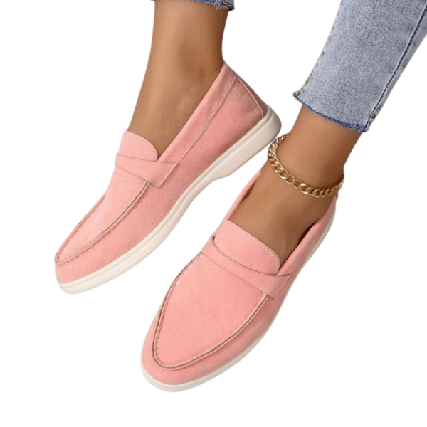 Ailin | Stijlvolle Suède Dames Loafers