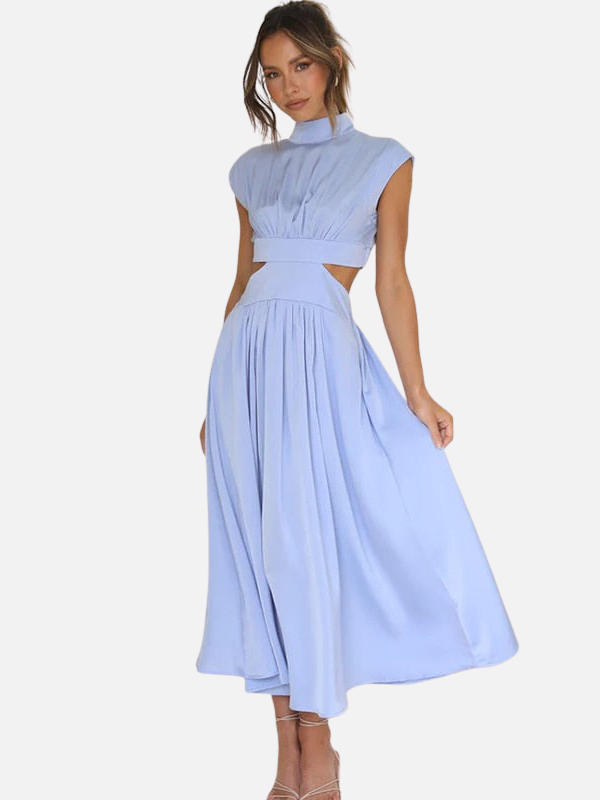 Eva | Midijurk met Cut-Out Taille