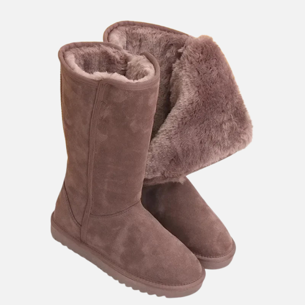Lange sneeuw-winterlaarzen voor dames
