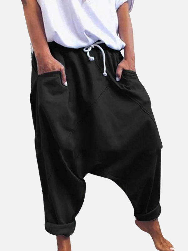 Dames Haremshose met Kordelzug in de Taille