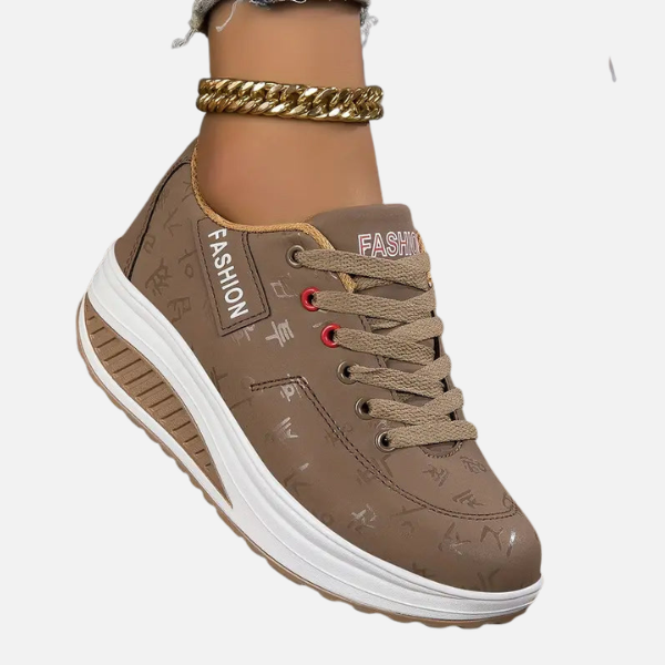 Orthopedische Sneakers Voor Dames Met Comfortabele Zool En Veters