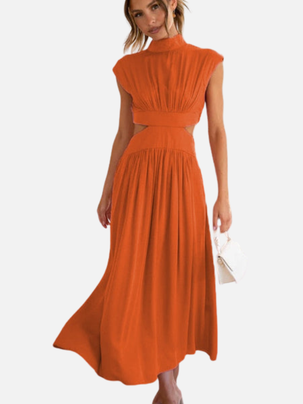 Eva | Midijurk met Cut-Out Taille