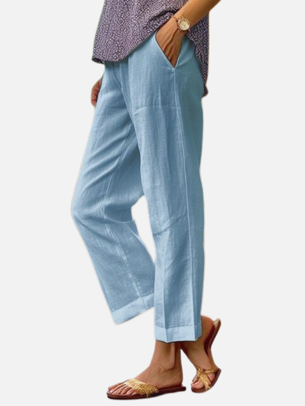 Broek met Zakken voor Dames