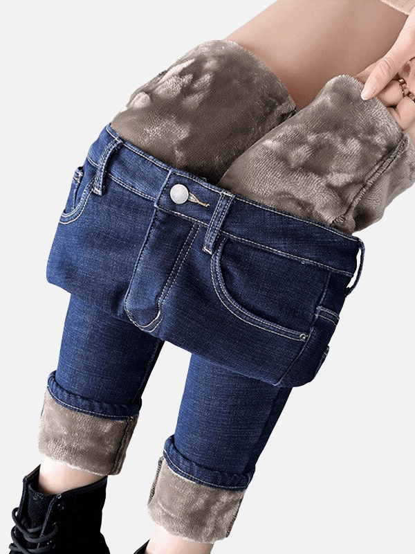 Comfortabele Denim-Broek voor Dames