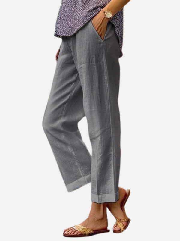 Broek met Zakken voor Dames