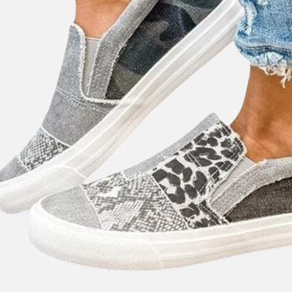 Susanne | Slip-on Sneakers met Dierenprint