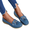 Dames Alle-Seizoen Vegan Leer Loafers met Kwastjes
