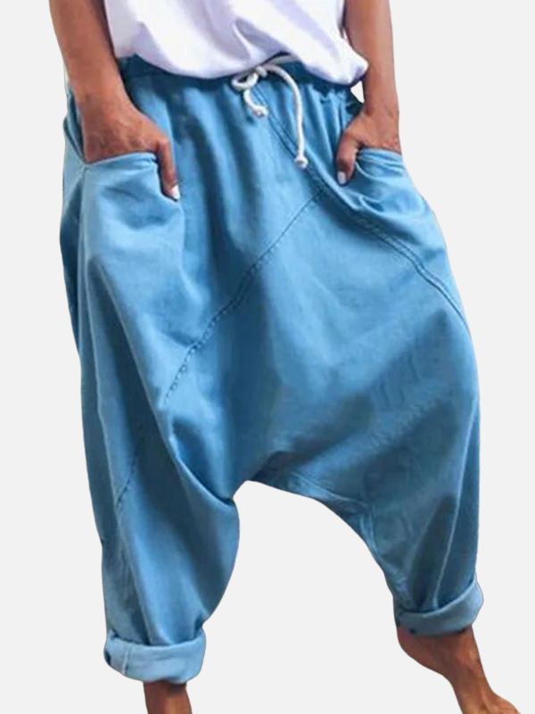 Dames Haremshose met Kordelzug in de Taille