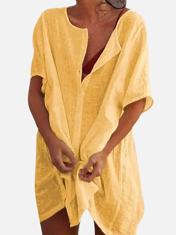Sara | Linnen Strandjurk Tuniek