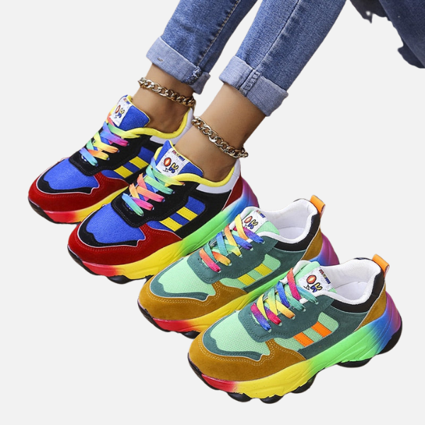 Kleurrijke Sneakers voor Dames