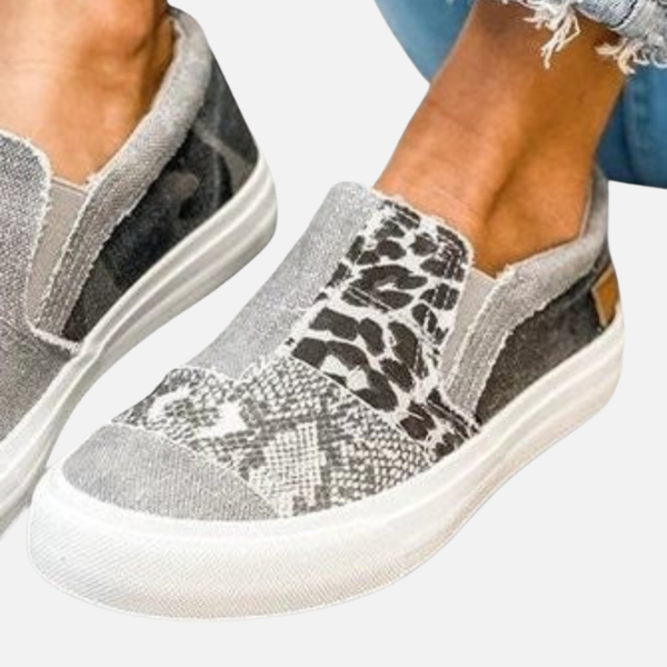 Susanne | Slip-on Sneakers met Dierenprint