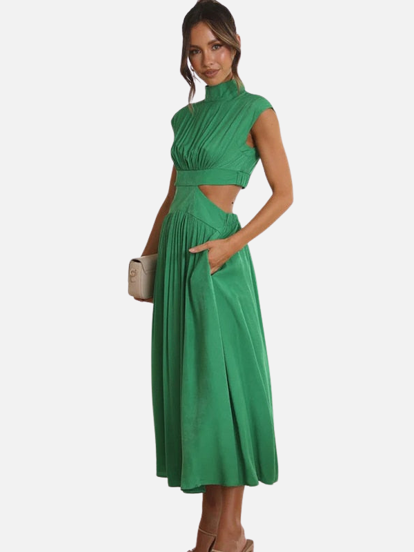 Eva | Midijurk met Cut-Out Taille