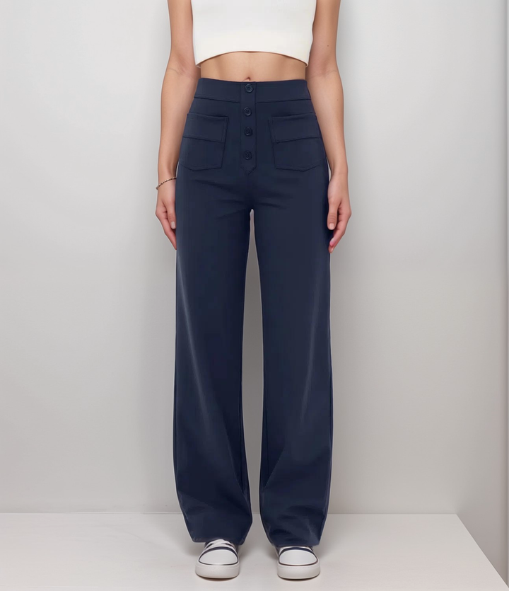 Elsa | Trendy Elastische Hoge Taille Sculpt Broek