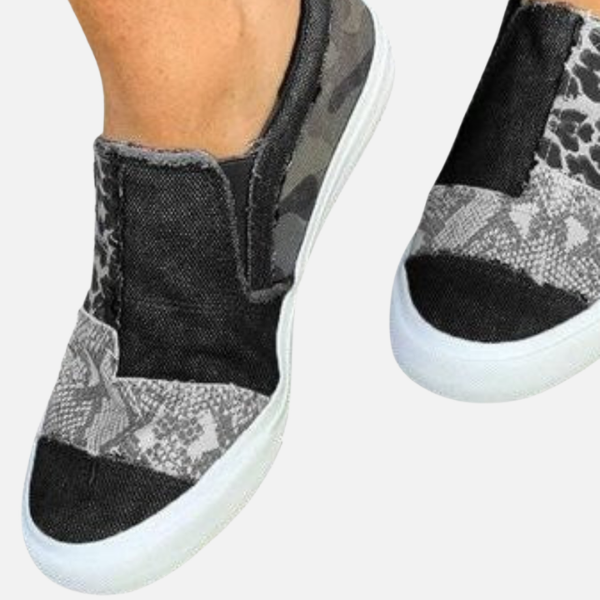 Susanne | Slip-on Sneakers met Dierenprint
