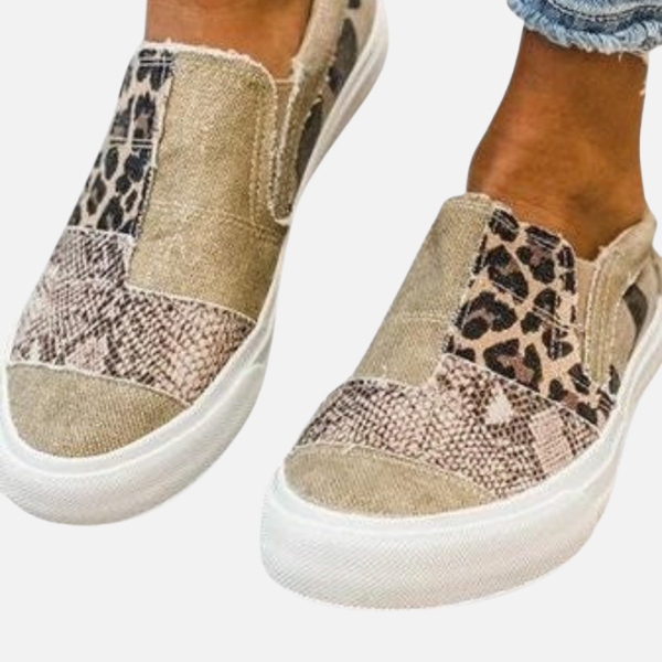 Susanne | Slip-on Sneakers met Dierenprint