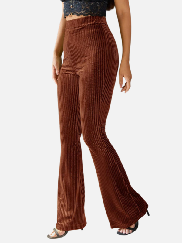 Uitlopende Corduroy Broek voor Dames