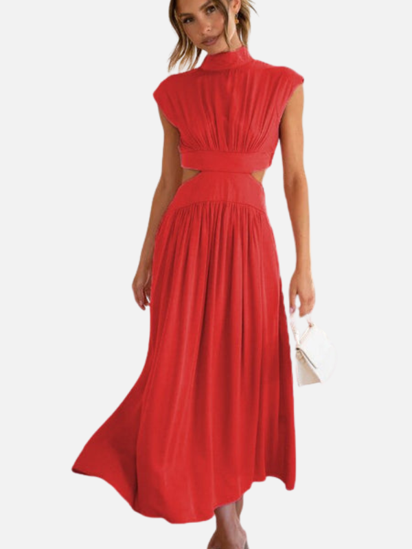 Eva | Midijurk met Cut-Out Taille