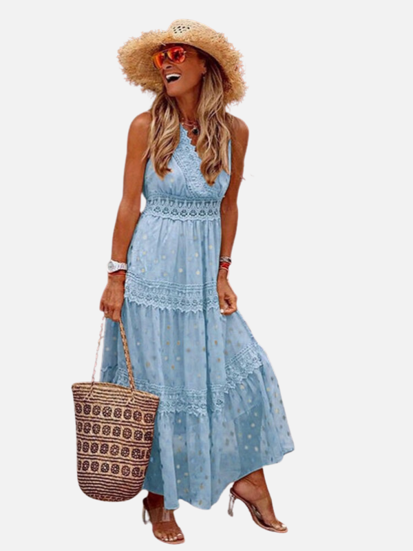 Fleur | Boho Maxijurk met Kant