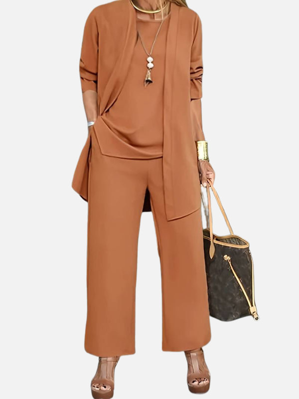 Sophie | Driedelige Set met Blazer Top en Broek