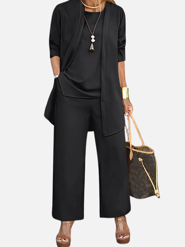 Sophie | Driedelige Set met Blazer Top en Broek