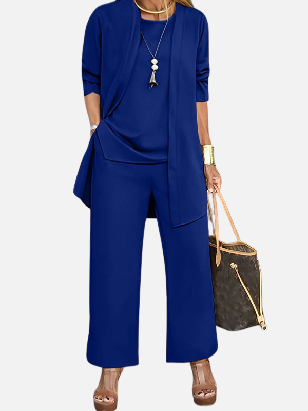 Sophie | Driedelige Set met Blazer Top en Broek