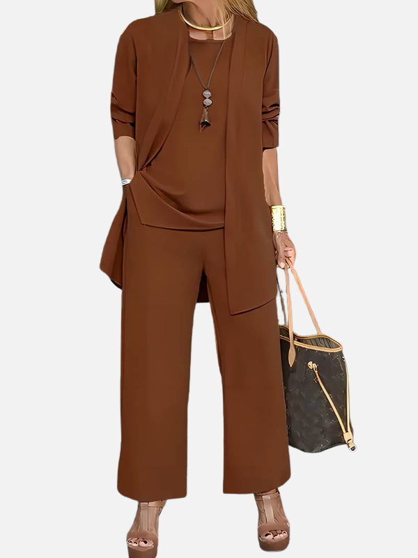 Sophie | Driedelige Set met Blazer Top en Broek
