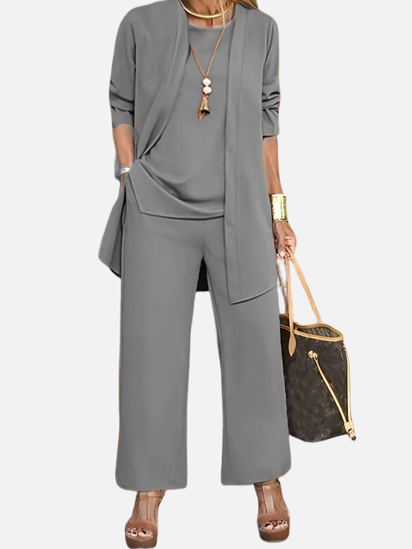 Sophie | Driedelige Set met Blazer Top en Broek