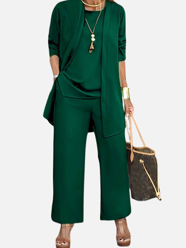Sophie | Driedelige Set met Blazer Top en Broek