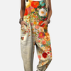 Femke | Gebloemde Jumpsuit met Verstelbare Bandjes