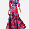 Fleur | Gebloemde Maxi-Jurk met V-Hals