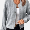 Eva | Gebreide Bomber met Kabelpatroon