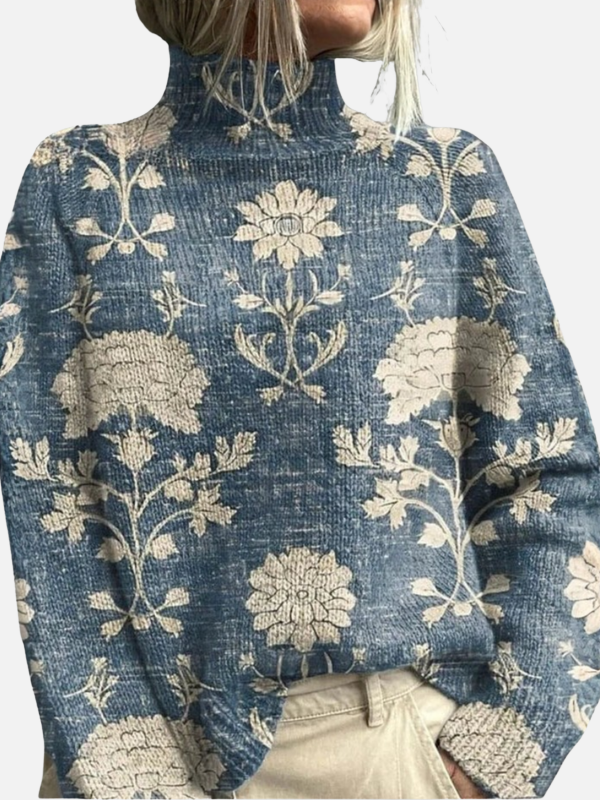 Emma | Gebreide Coltrui met Tie-Dye Print