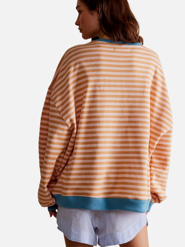 Anouk | Gestreepte Oversized Sweater